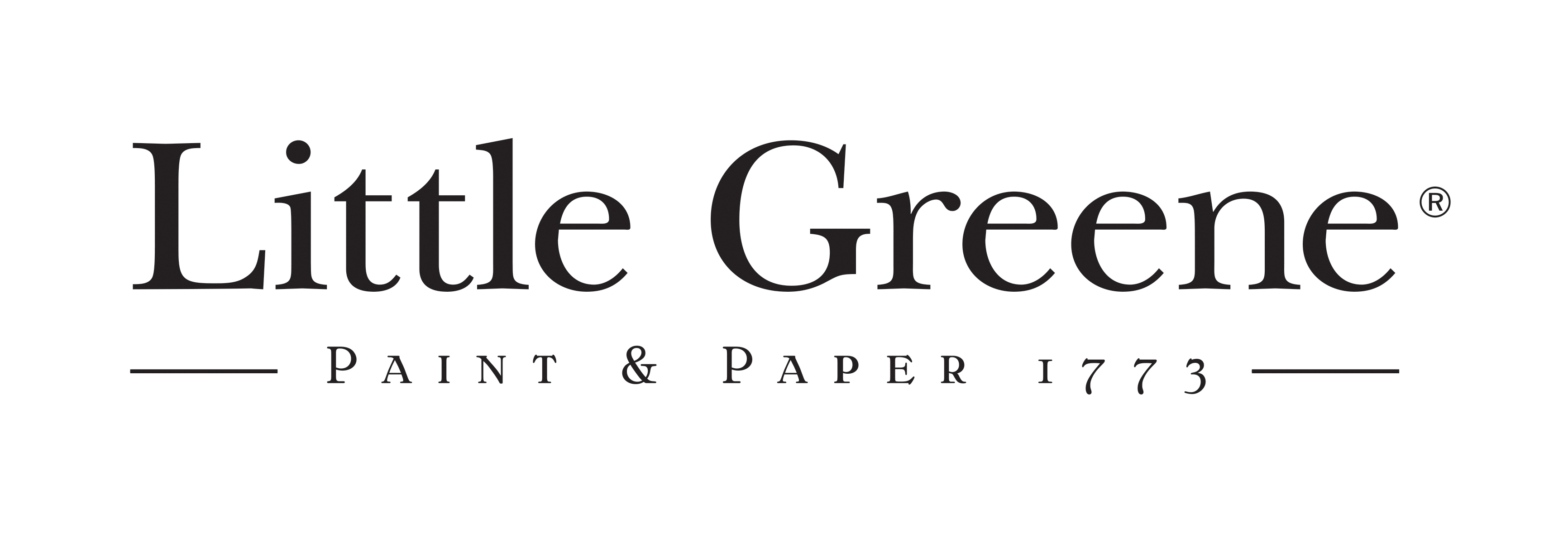 Логотип краски Little Greene, которую можно приобрести в магазинах Обойкин