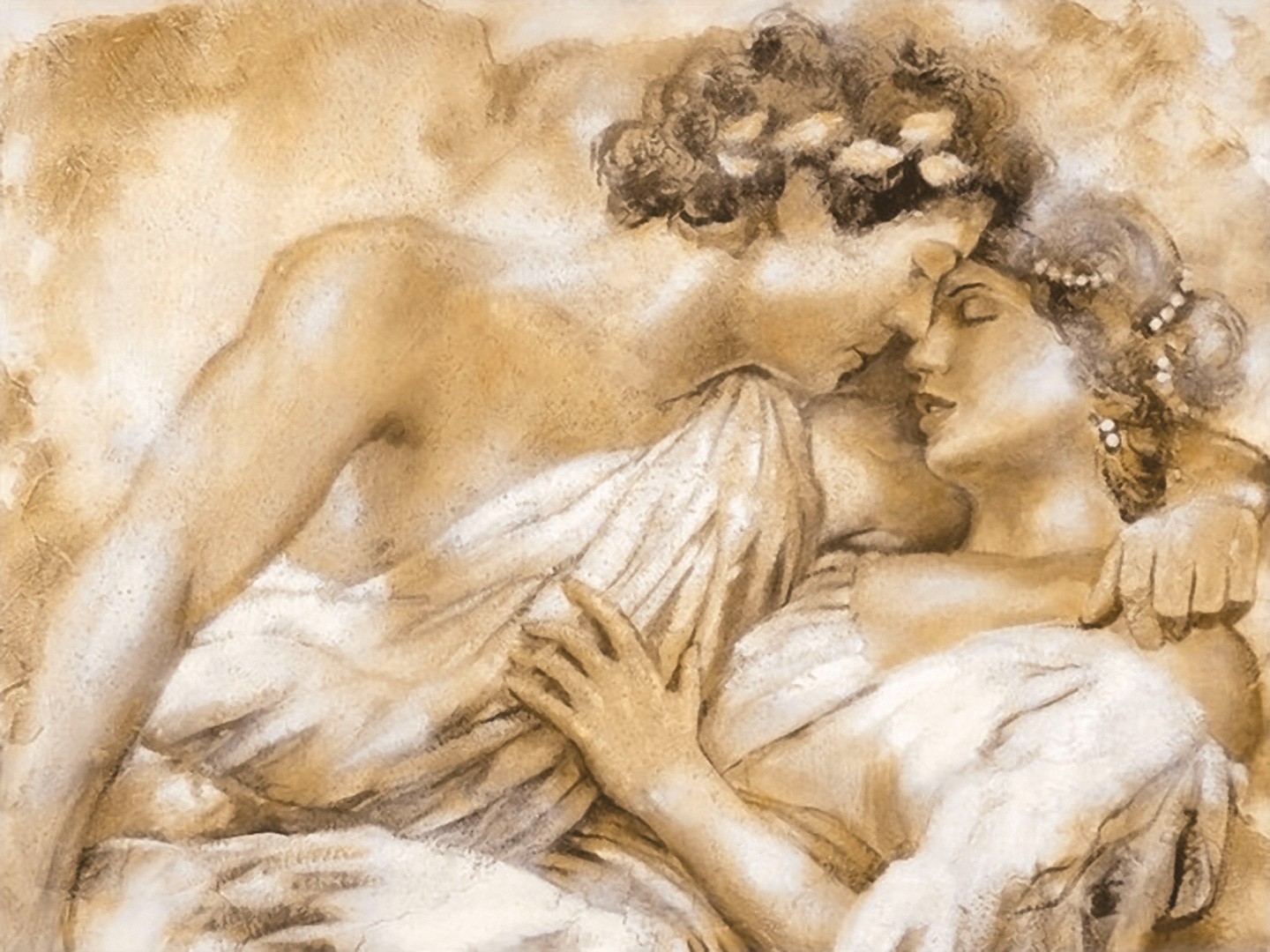 Мужчина и женщина в древности. Мануэль Лансэ. Мануэль Лансе поцелуй. Мануэль Лансе художник. Manuel Lance картины художника.