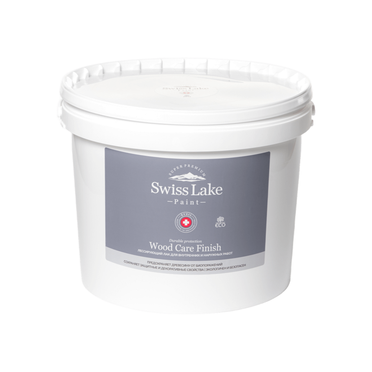 Лак Swiss Lake арт Wood Care Finish, 9л фото 1