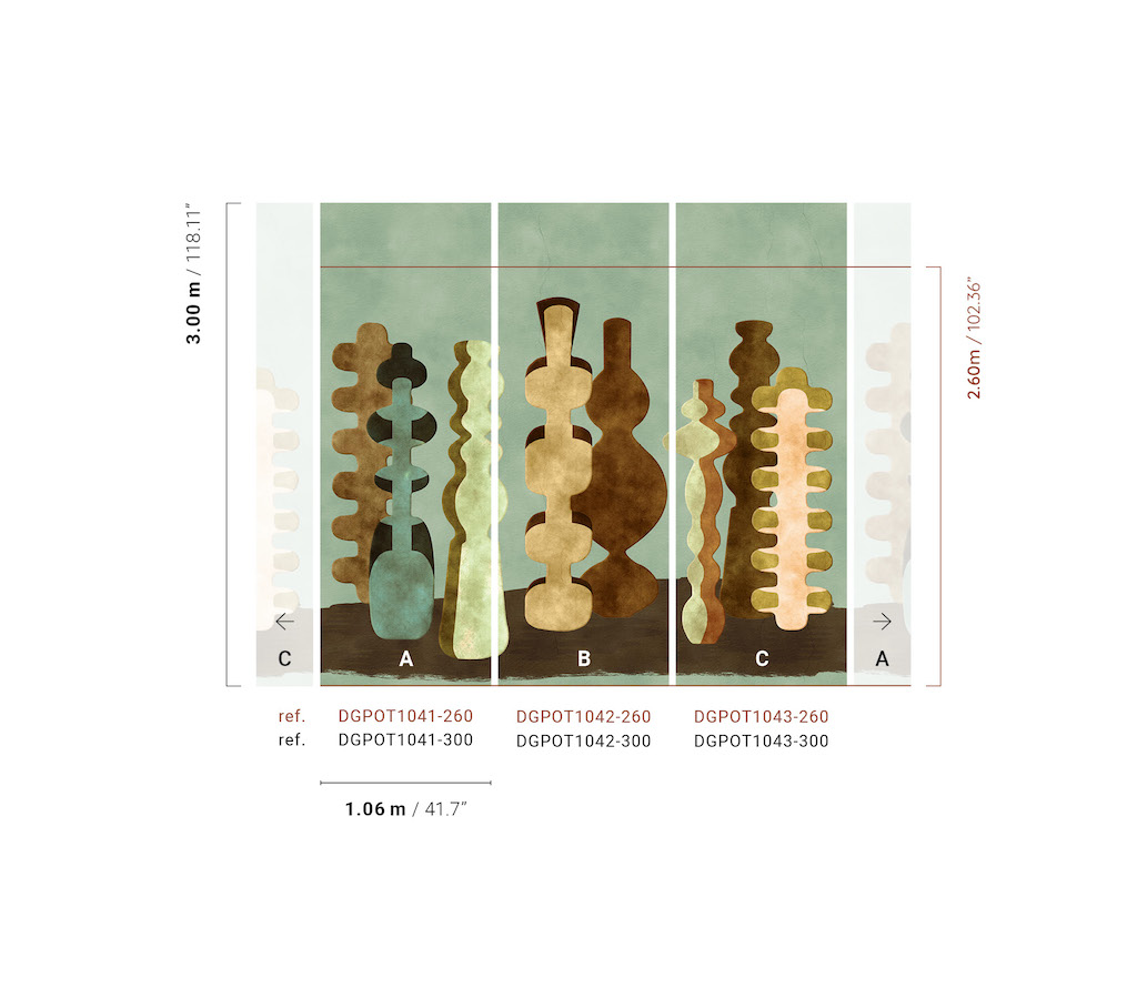 Панно Guy Masureel арт DGPOT1041-260 фото 2