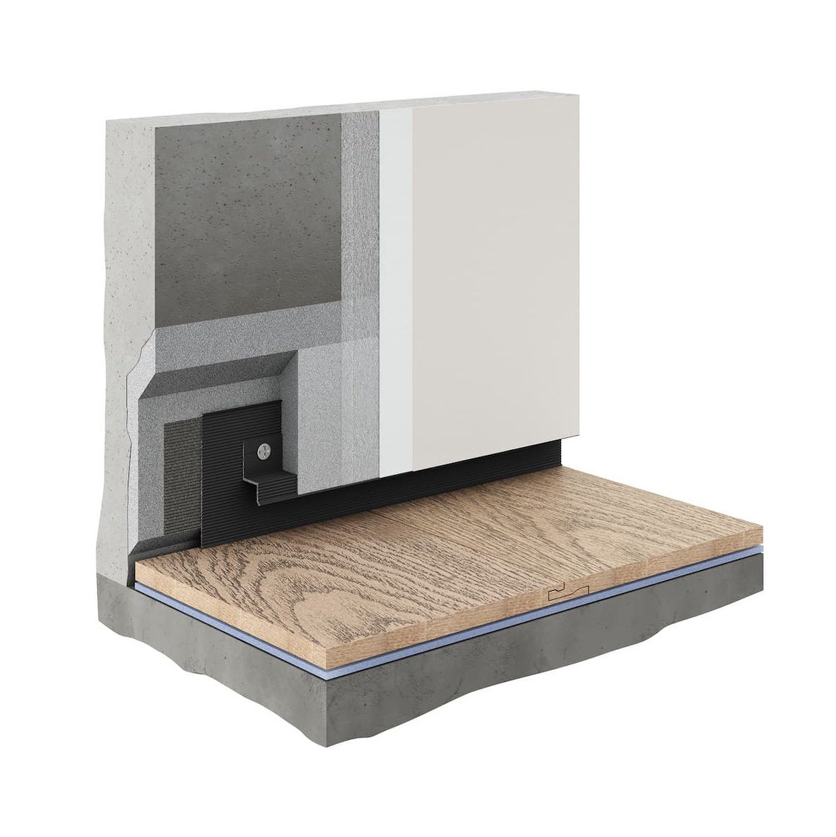 Теневой профиль Decaro арт D002.2A Black фото 2