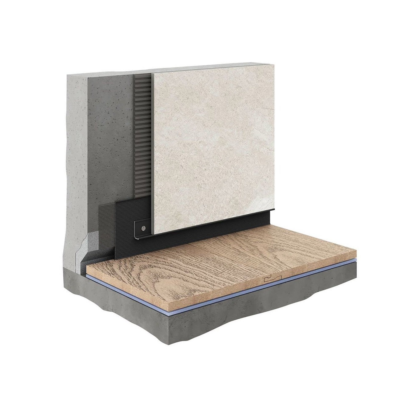 Теневой профиль Decaro арт D004.2A Black фото 2