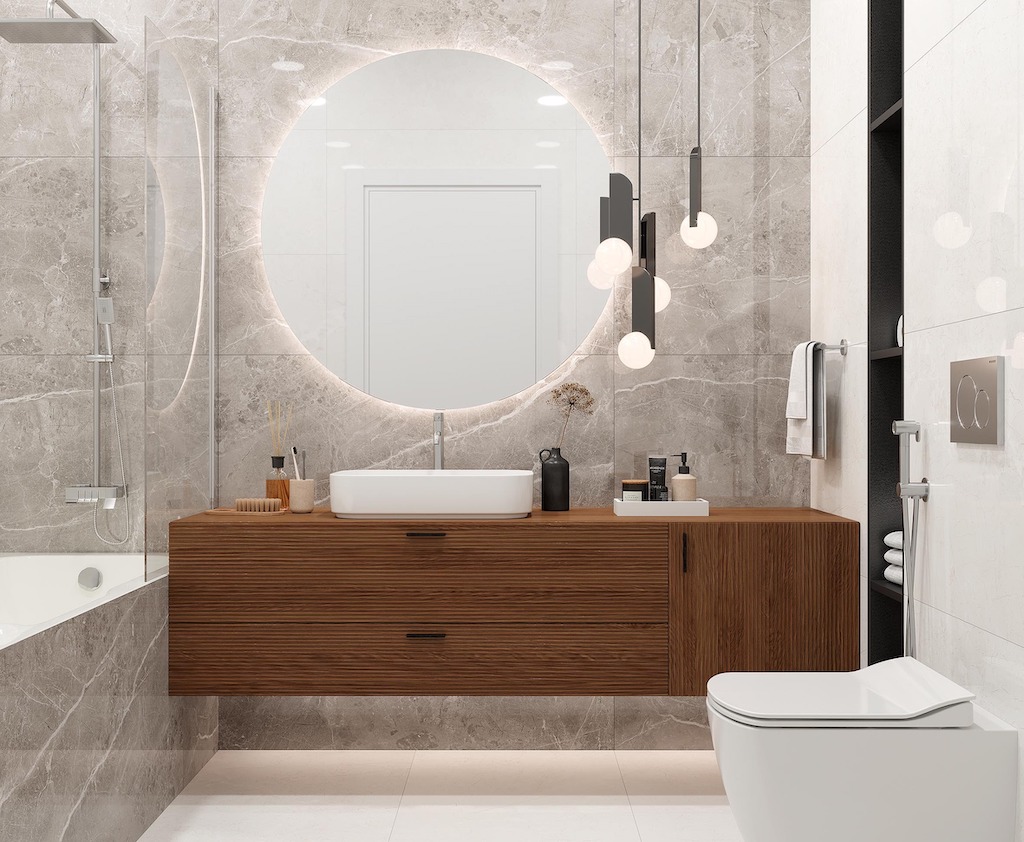 Керамогранит Laparet арт Obsidian Grey фото 3