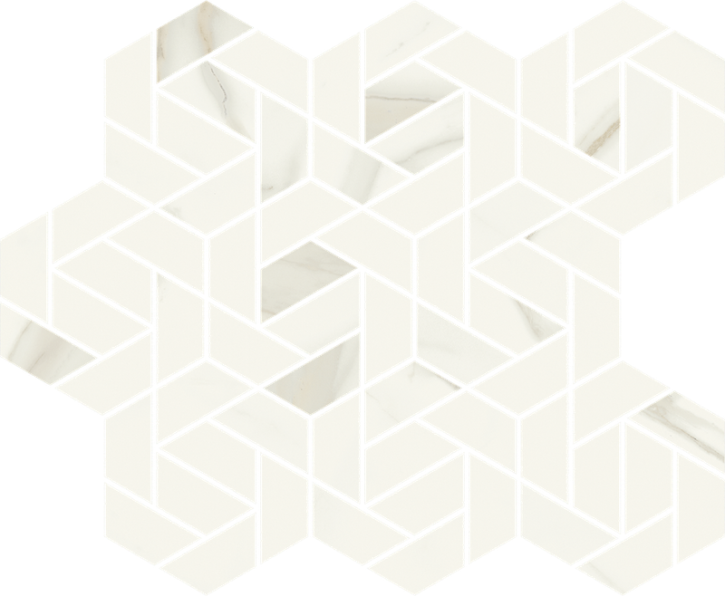 Мозаика Italon арт Metropolis Calacatta Gold Icon фото 1