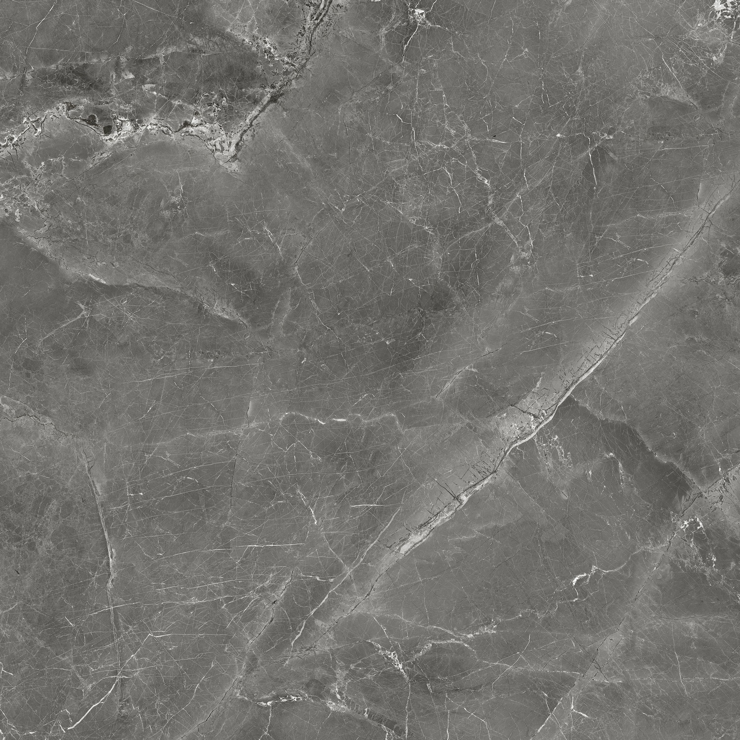 Керамогранит Global Tile арт Tulip, темно-серый, 600x600 фото 1