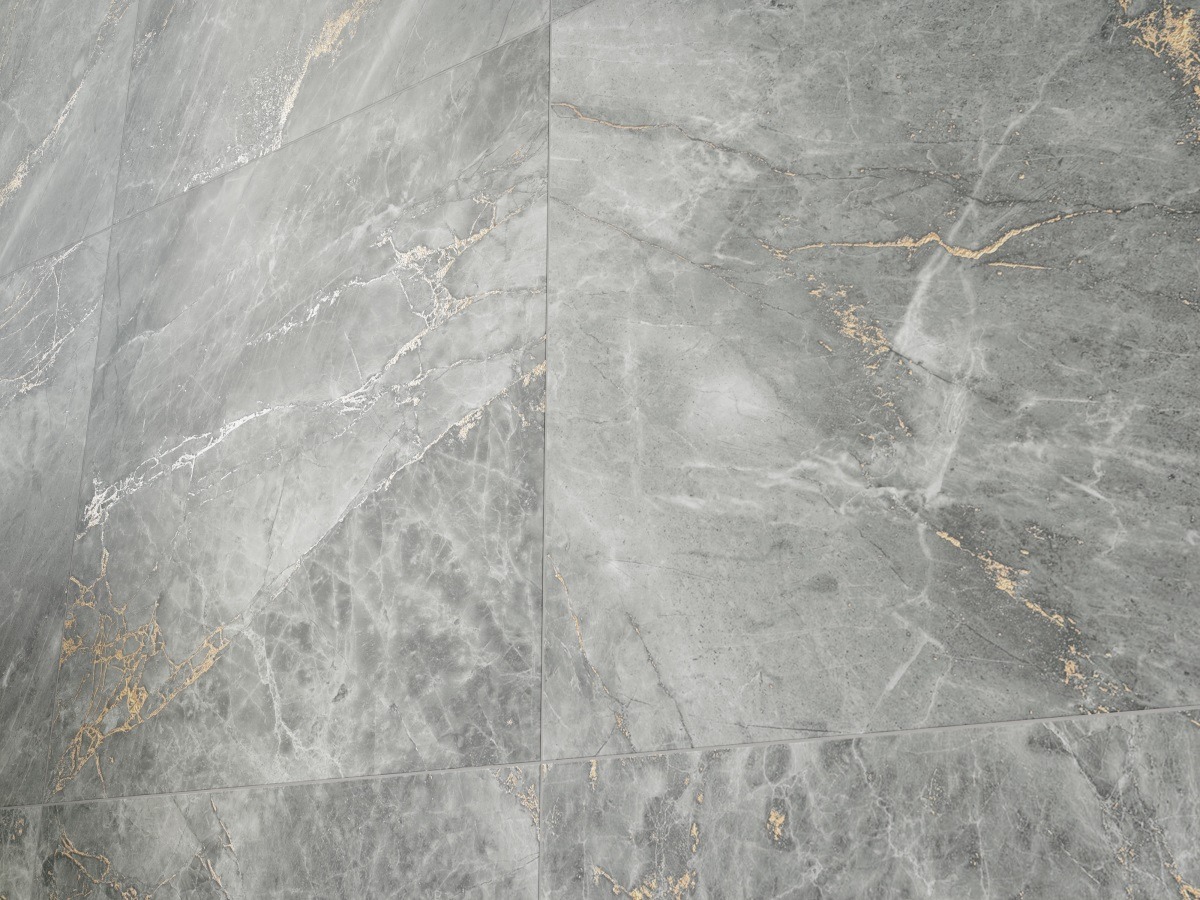 Керамогранит Primavera арт Black Velvet, carving, black, 600х600 фото 3