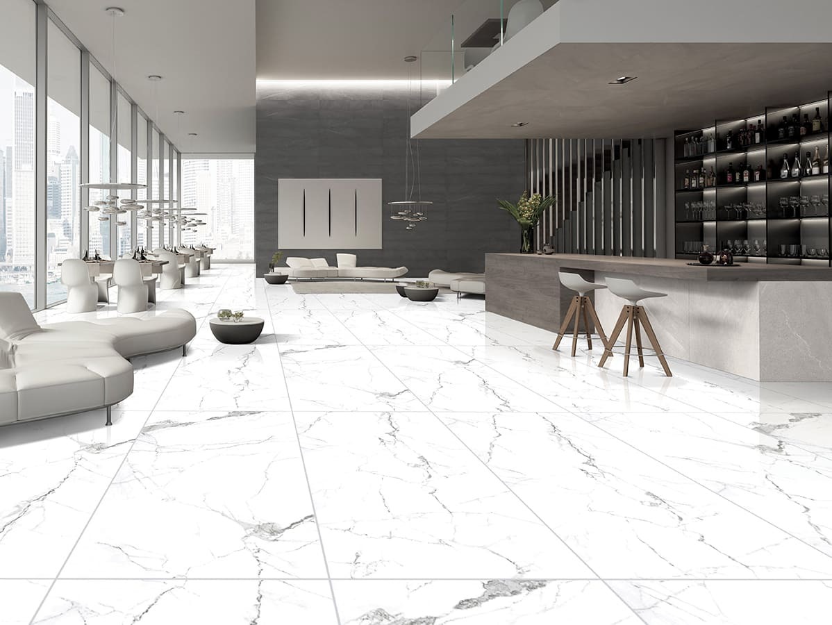 Керамогранит Primavera арт Colonial White, carving, white, 1200х600 фото 2