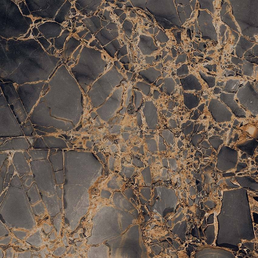 Керамогранит Primavera арт Golden, grit granula, black, 600x600 фото 3