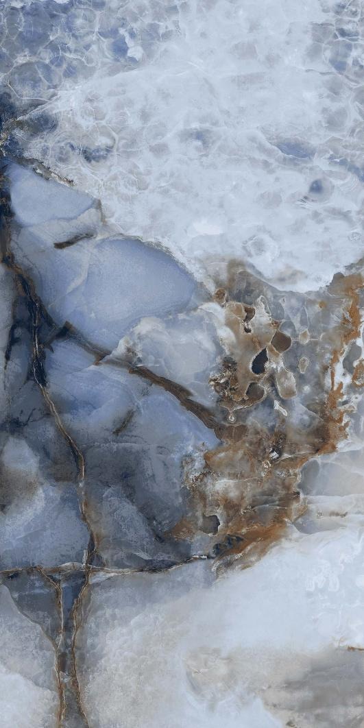 Керамогранит Primavera арт Jakarta Blue, carving, blue, 1200x600 фото 1