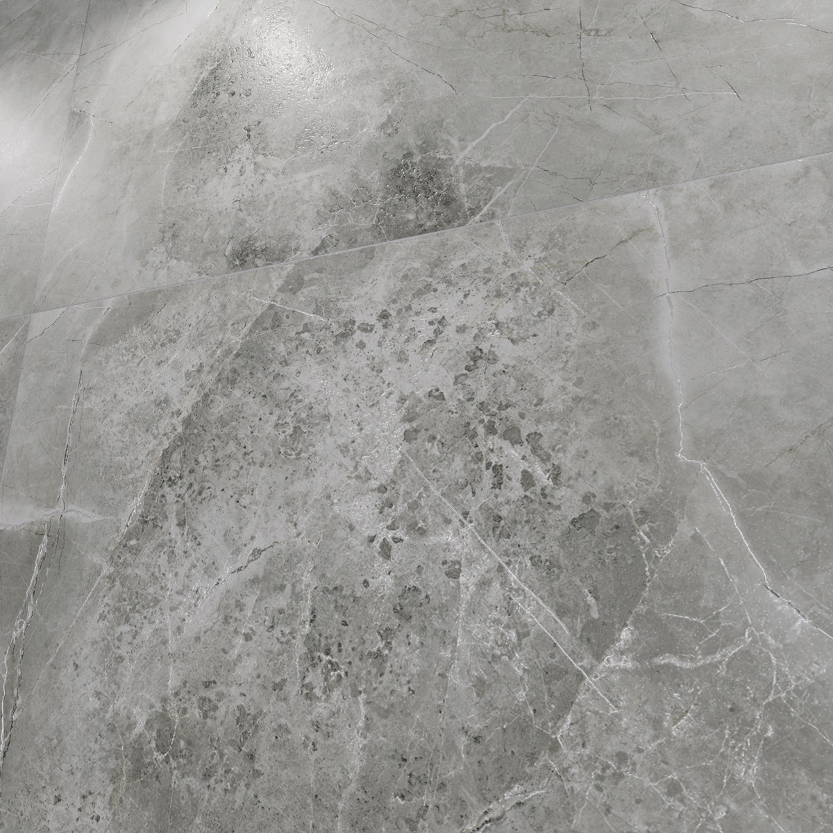 Керамогранит Primavera арт Romero Grey, carving, grey, 1200x600 фото 3