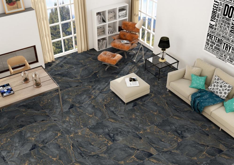 Керамогранит Primavera арт Stoneart, carving, gold, 1200x600 фото 2