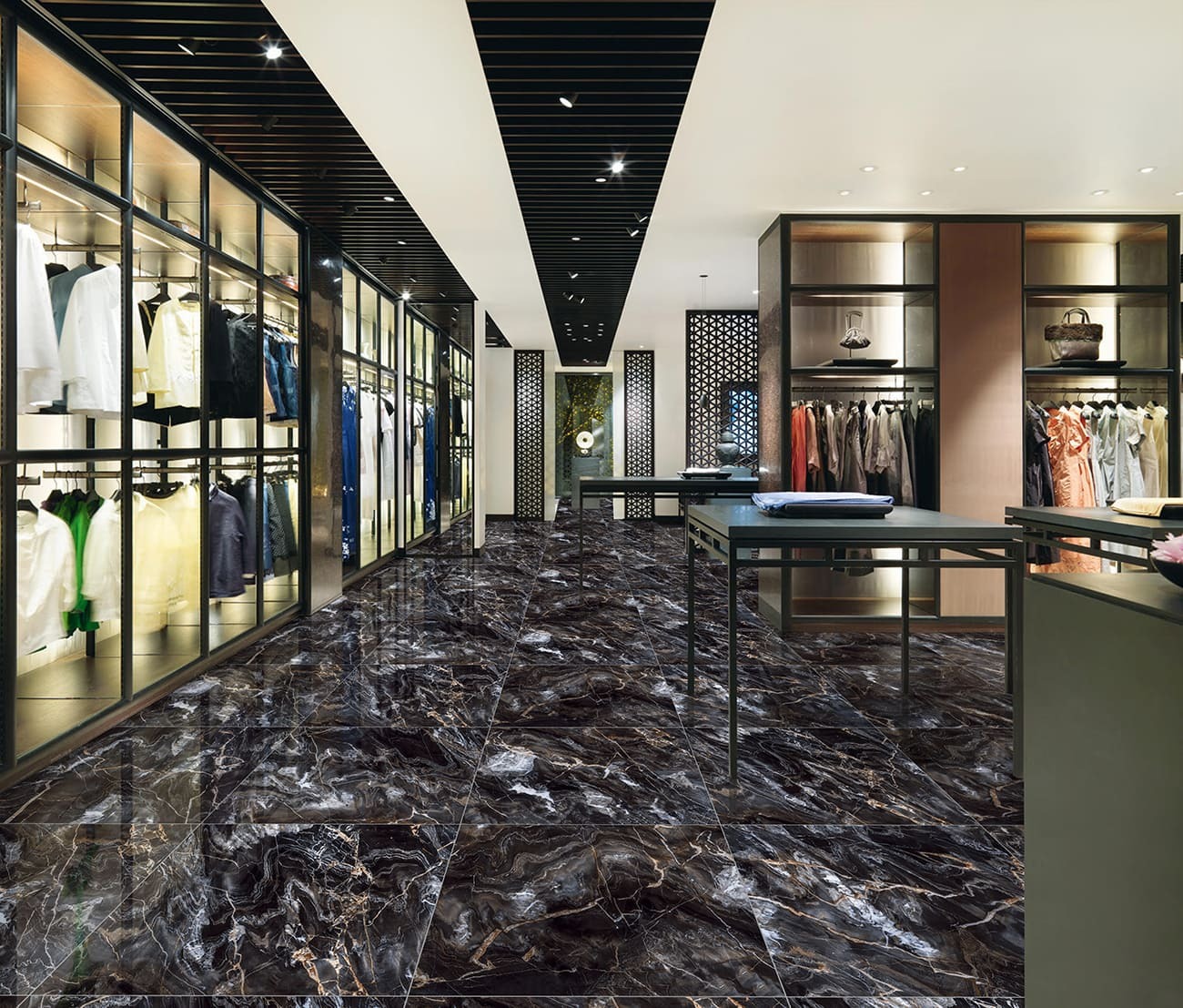 Керамогранит Primavera арт Toledo Black, high glossy, black, 600x600 фото 2