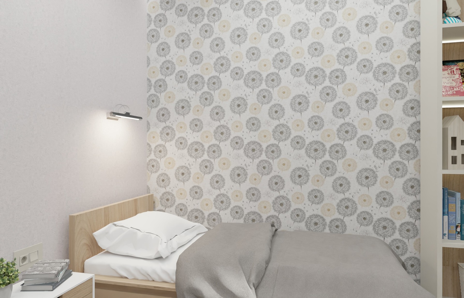 Обои Брянские обои арт Одуванчики_фон-12 фото 2