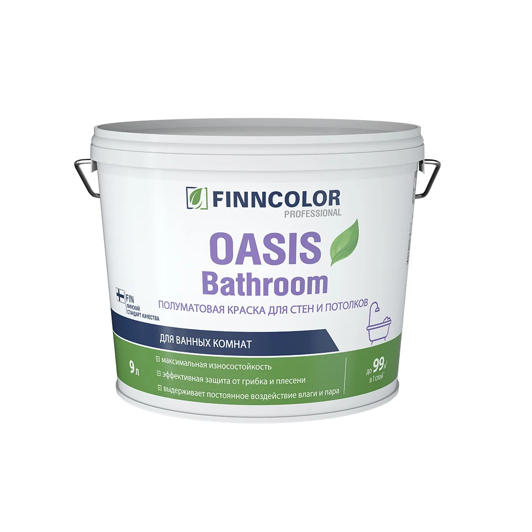 Интерьерная краска Finncolor арт Bathroom С 9 фото 1