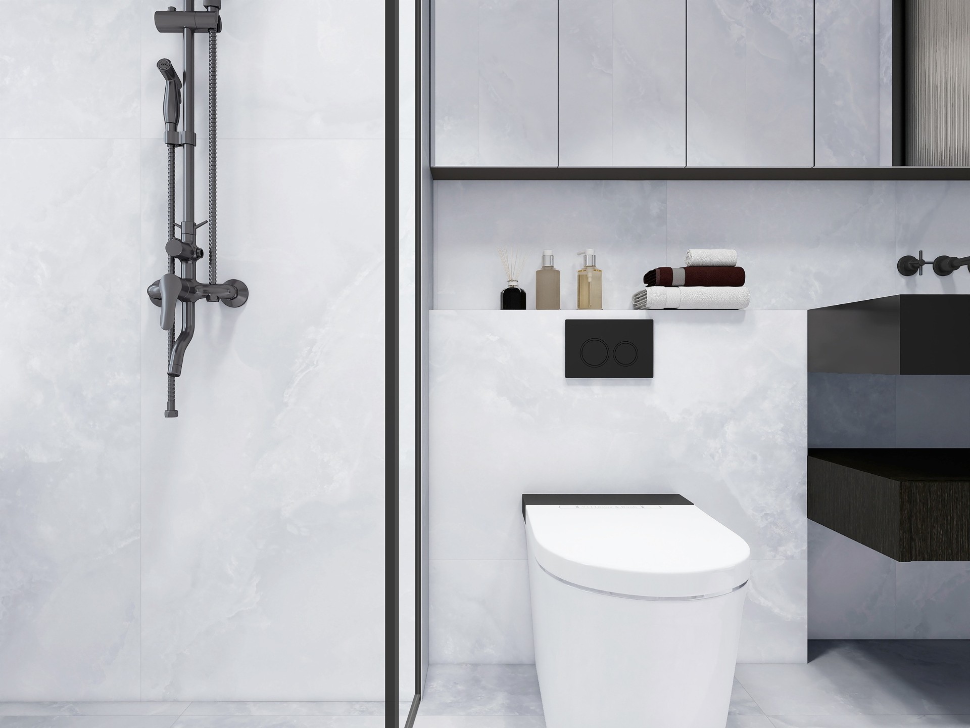 Керамогранит Global Tile арт Релакс, голубой, 1200х600 фото 2