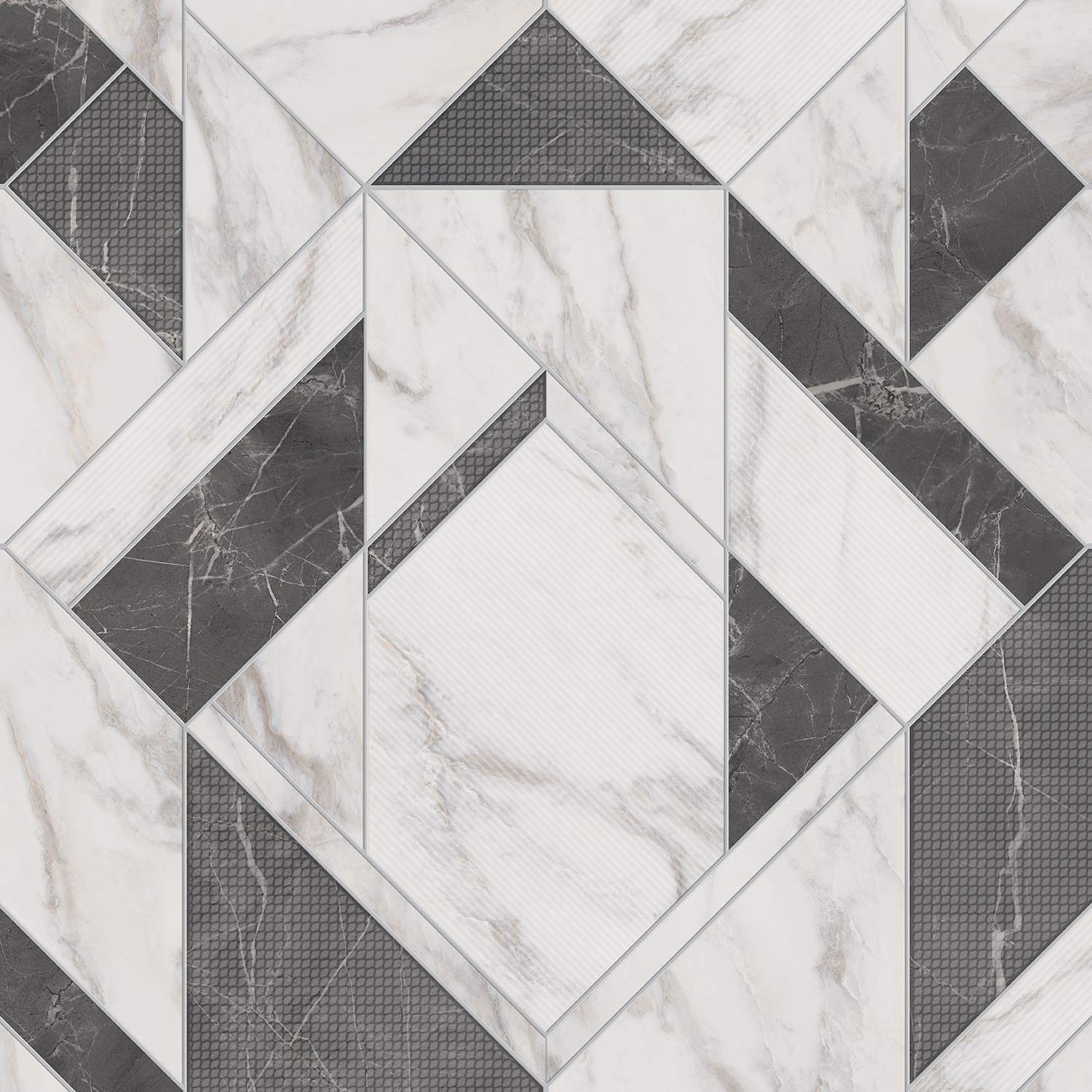Керамогранит Kerama Marazzi арт Буонарроти, серо-белый, 600x600 фото 1