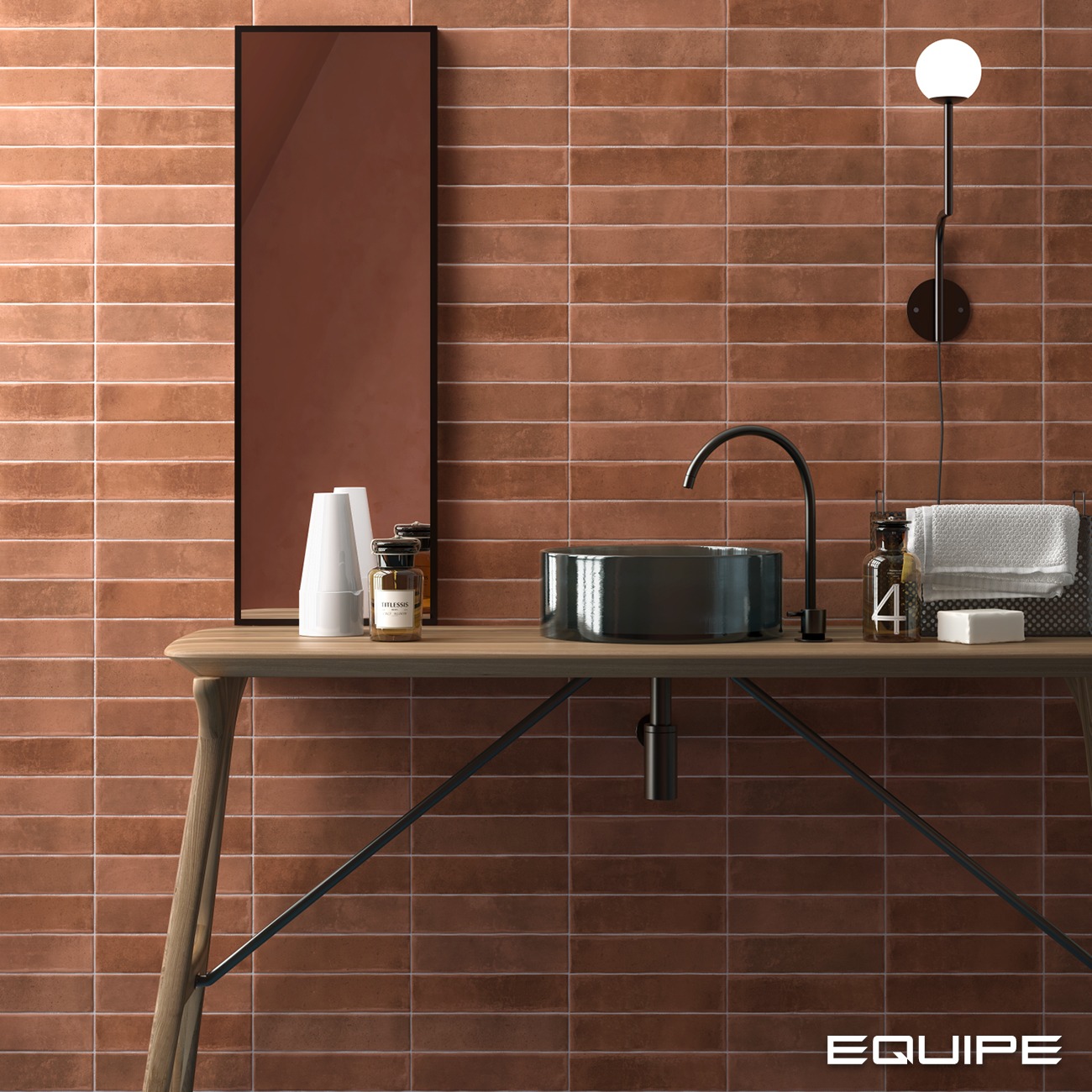 Керамогранит Equipe арт Argile, сacao, 246х60 фото 3