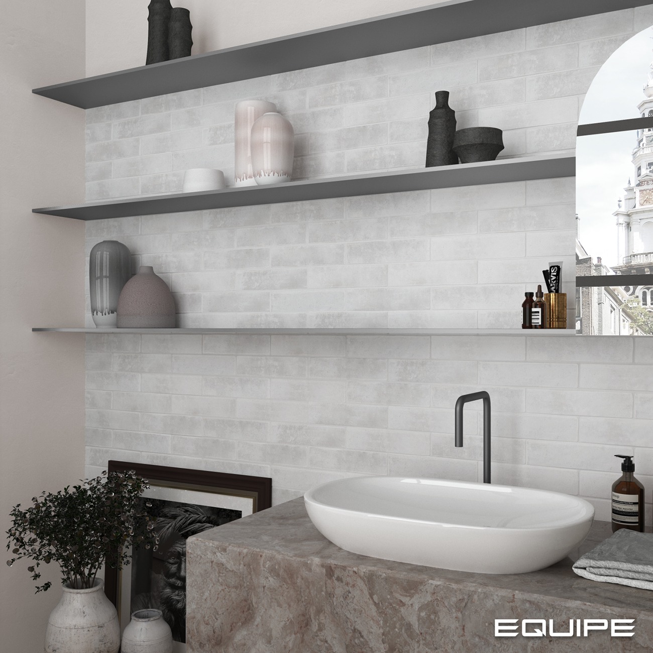 Керамогранит Equipe арт Argile, ice, 246х60 фото 4