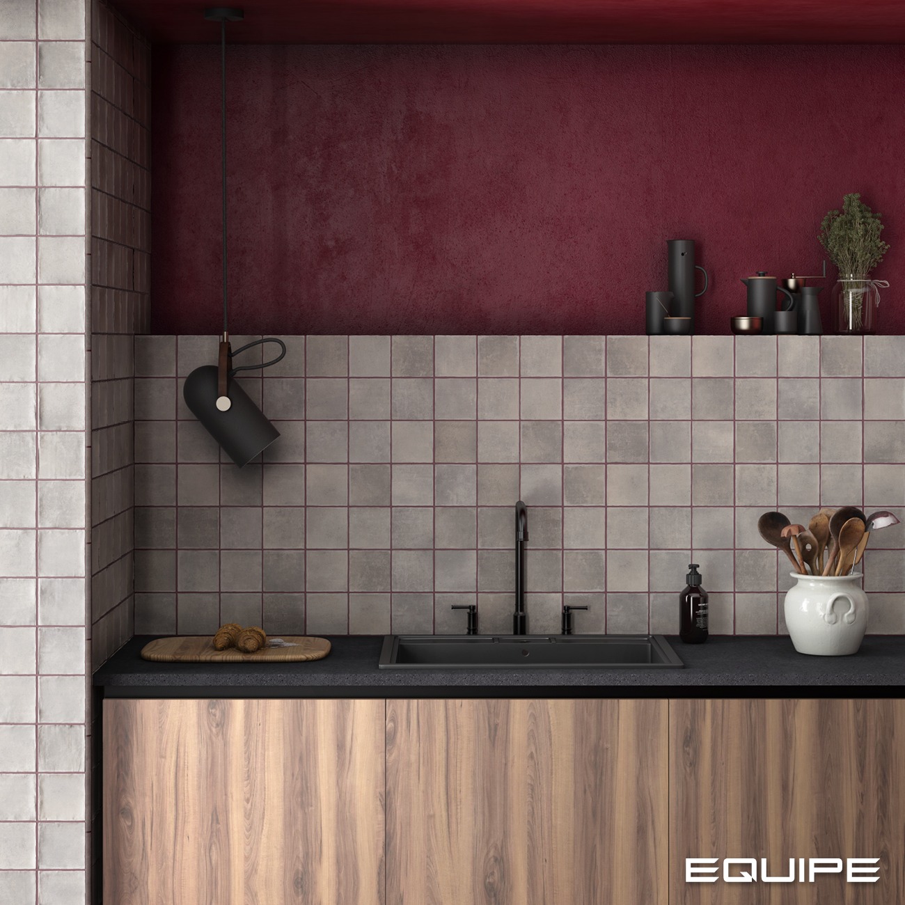 Керамогранит Equipe арт Argile, сoncrete, 100х100 фото 2