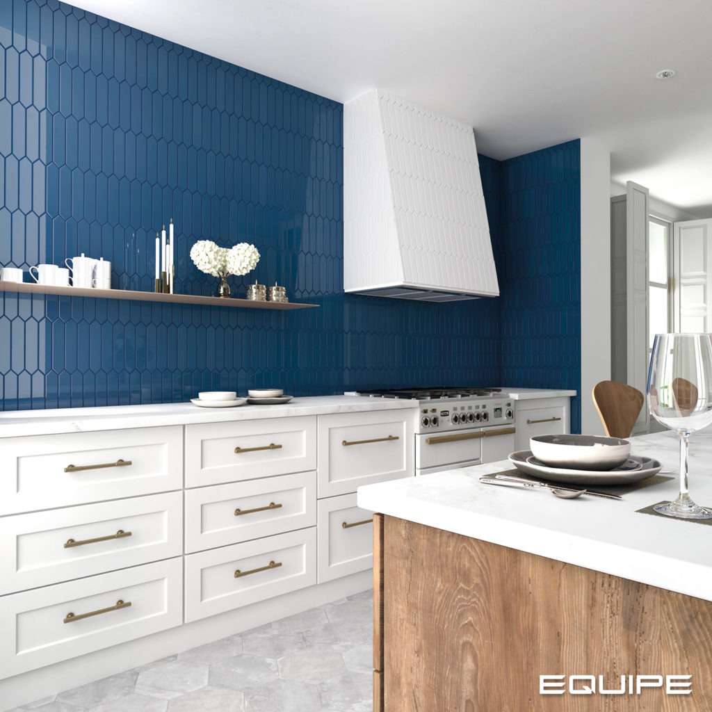 Керамическая плитка Equipe арт Arrow, adriatic blue, 250х50 фото 2