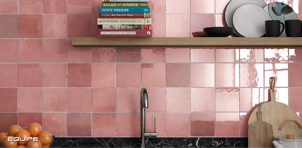 Керамическая плитка Equipe арт Artisan, rose mallow, 132х132 фото 2