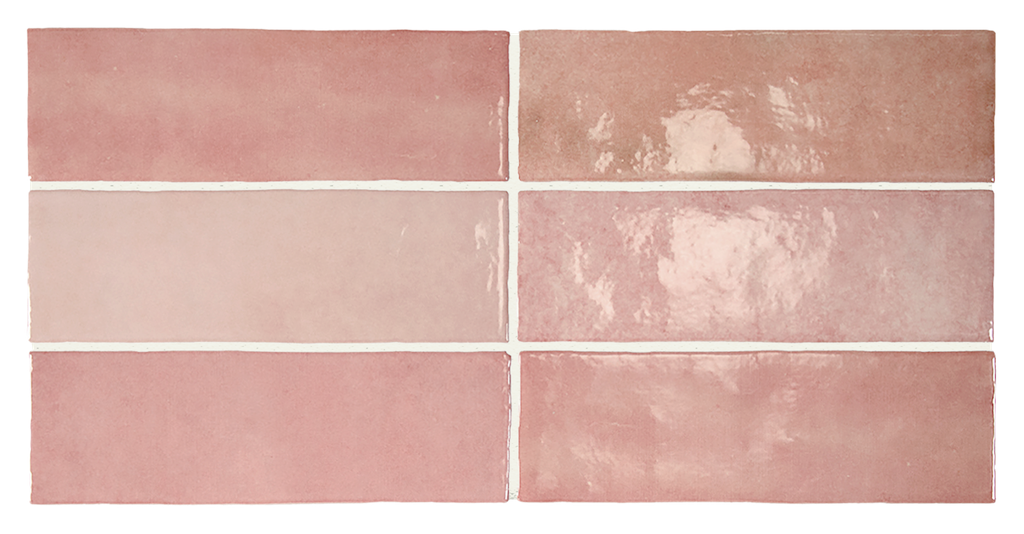 Керамическая плитка Equipe арт Artisan, rose mallow, 200х65 фото 4