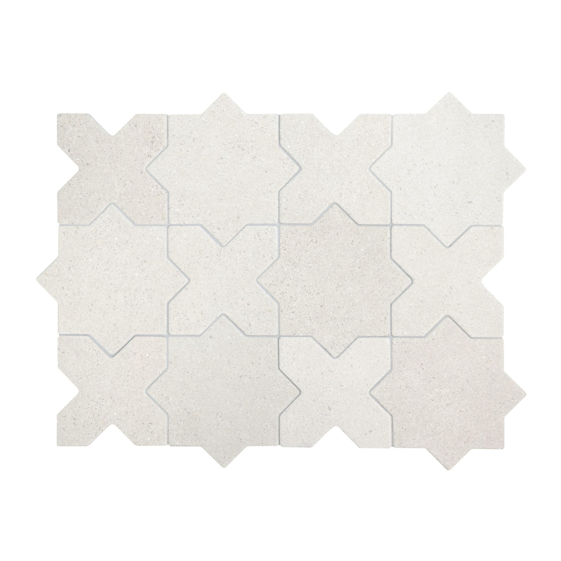 Керамогранит Equipe арт Elda Star, white, 168x168 фото 1