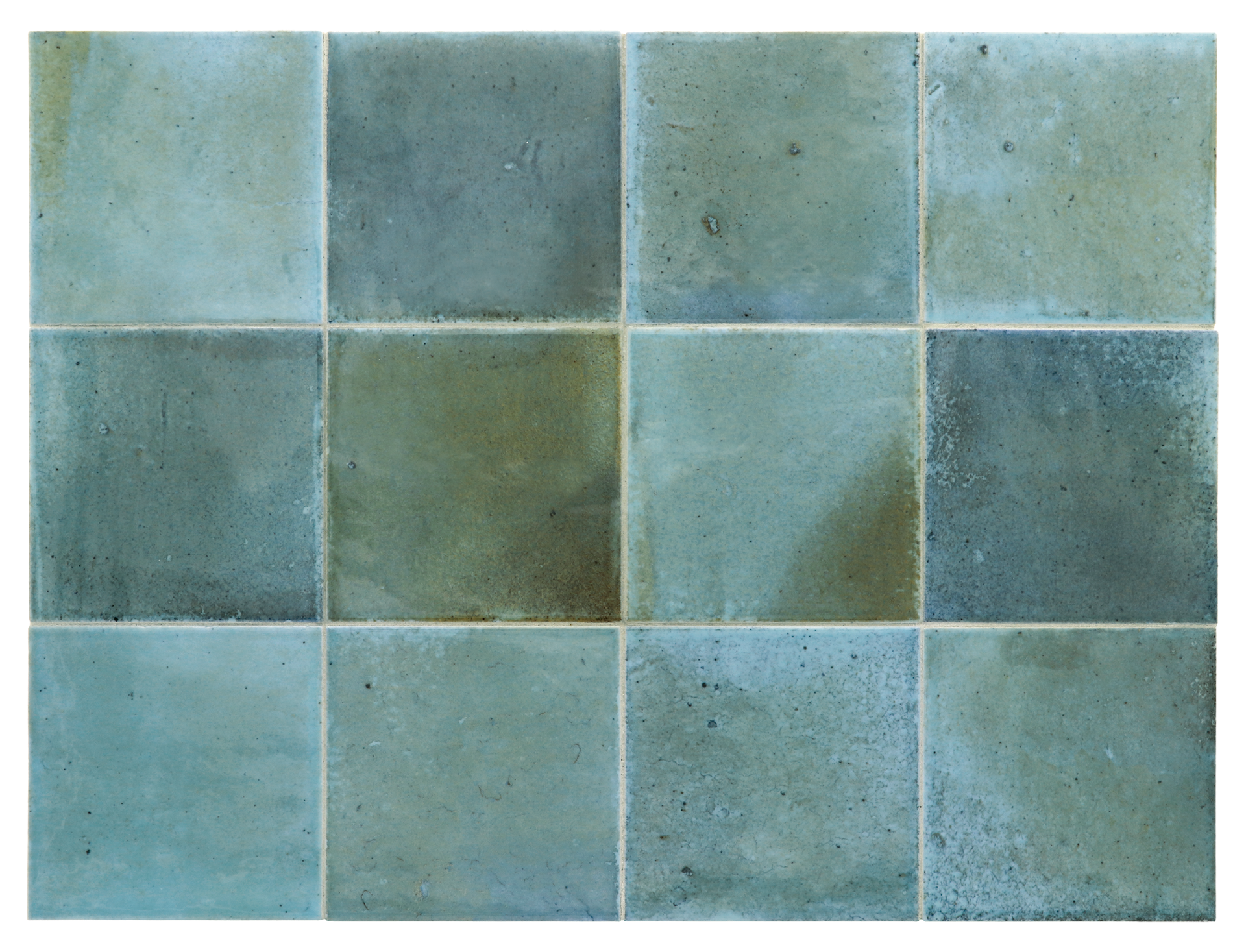 Керамическая плитка Equipe арт Hanoi, sky blue, 100x100 фото 1