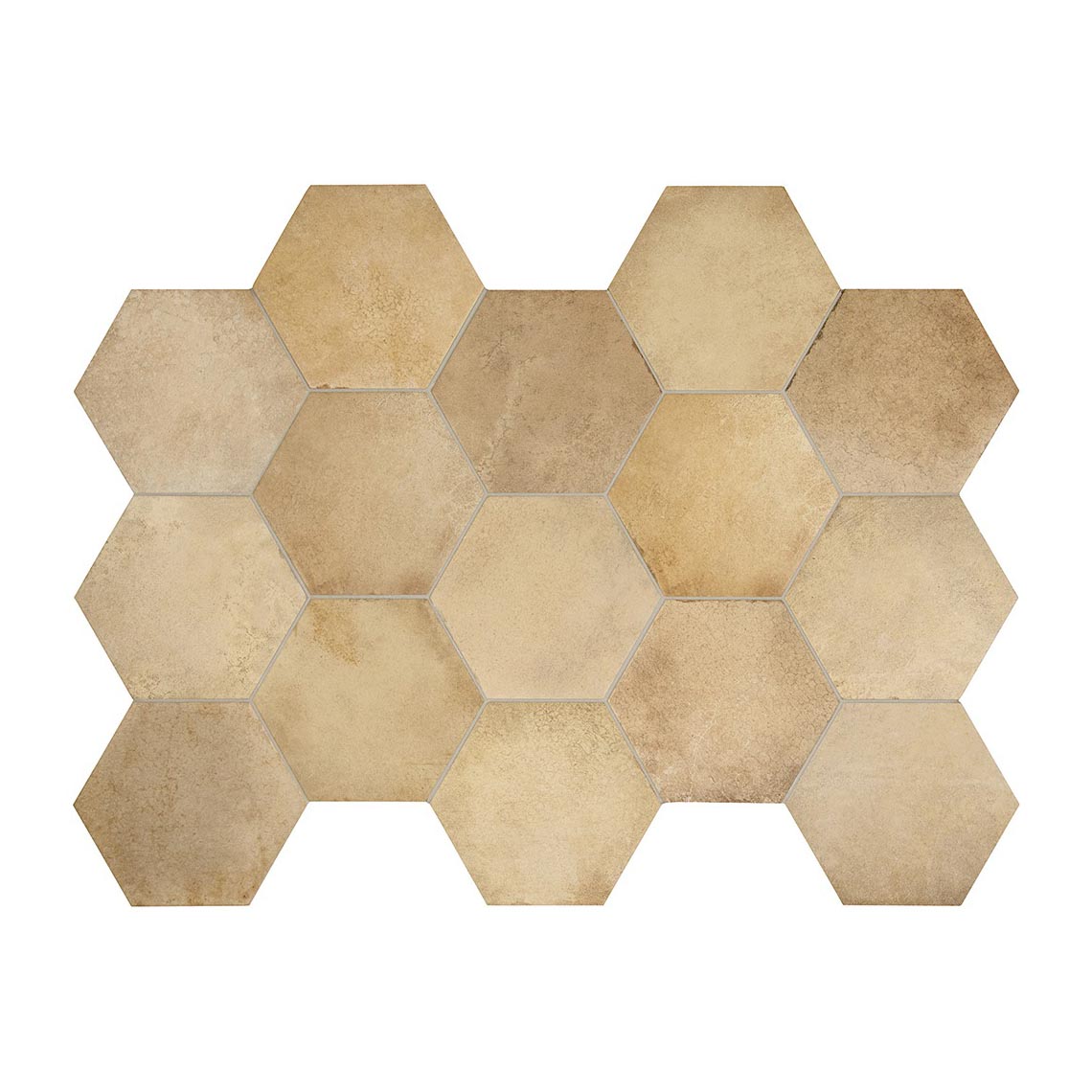 Керамическая плитка Equipe арт Heritage Hexagono, wheat, 200х175 фото 1