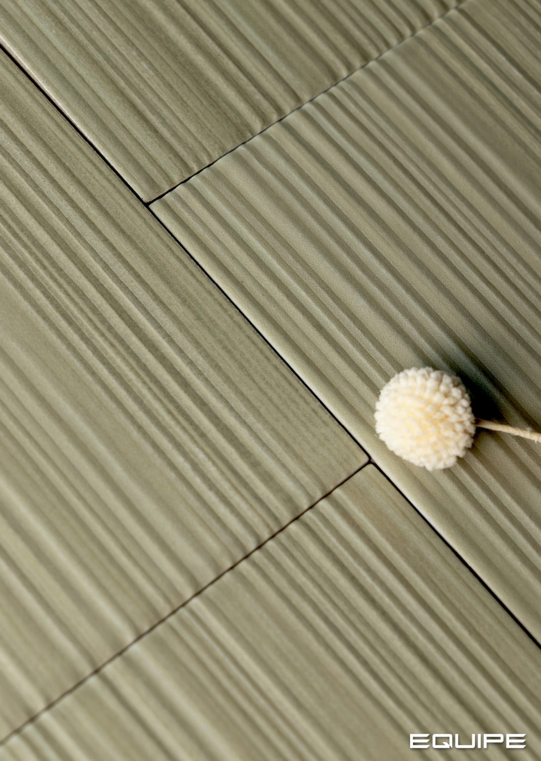 Керамическая плитка Equipe арт Hikari Decor, sage, 100х100 фото 2