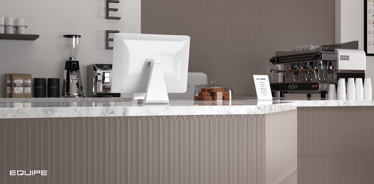 Керамическая плитка Equipe арт Hopp, taupe, 400х50 фото 2