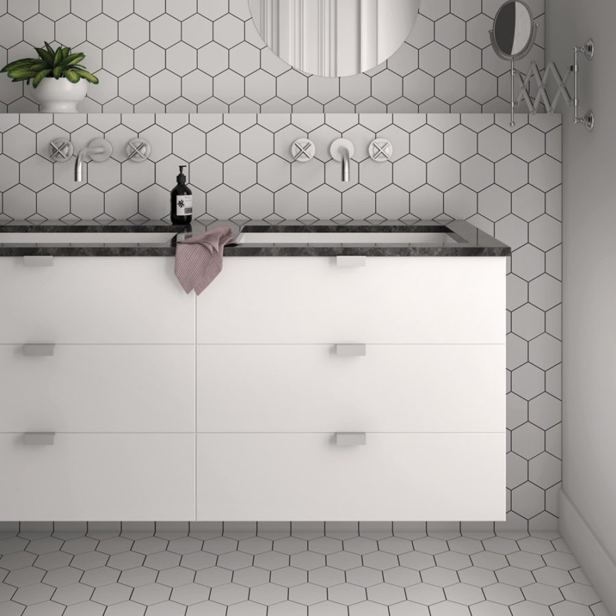 Керамогранит Equipe арт Kromatika, white, 116х101 фото 2