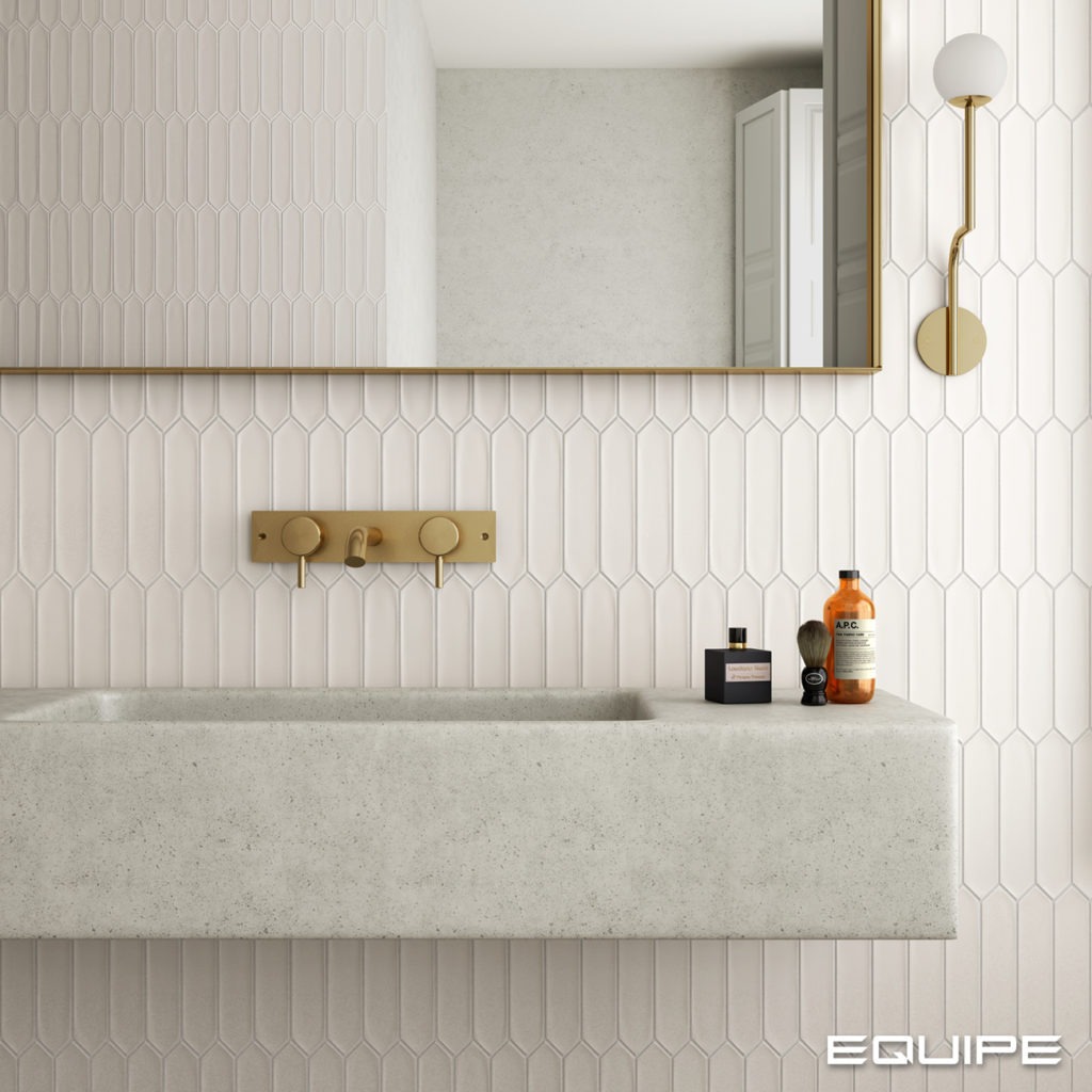 Керамическая плитка Equipe арт Lanse, white, 250х50 фото 2
