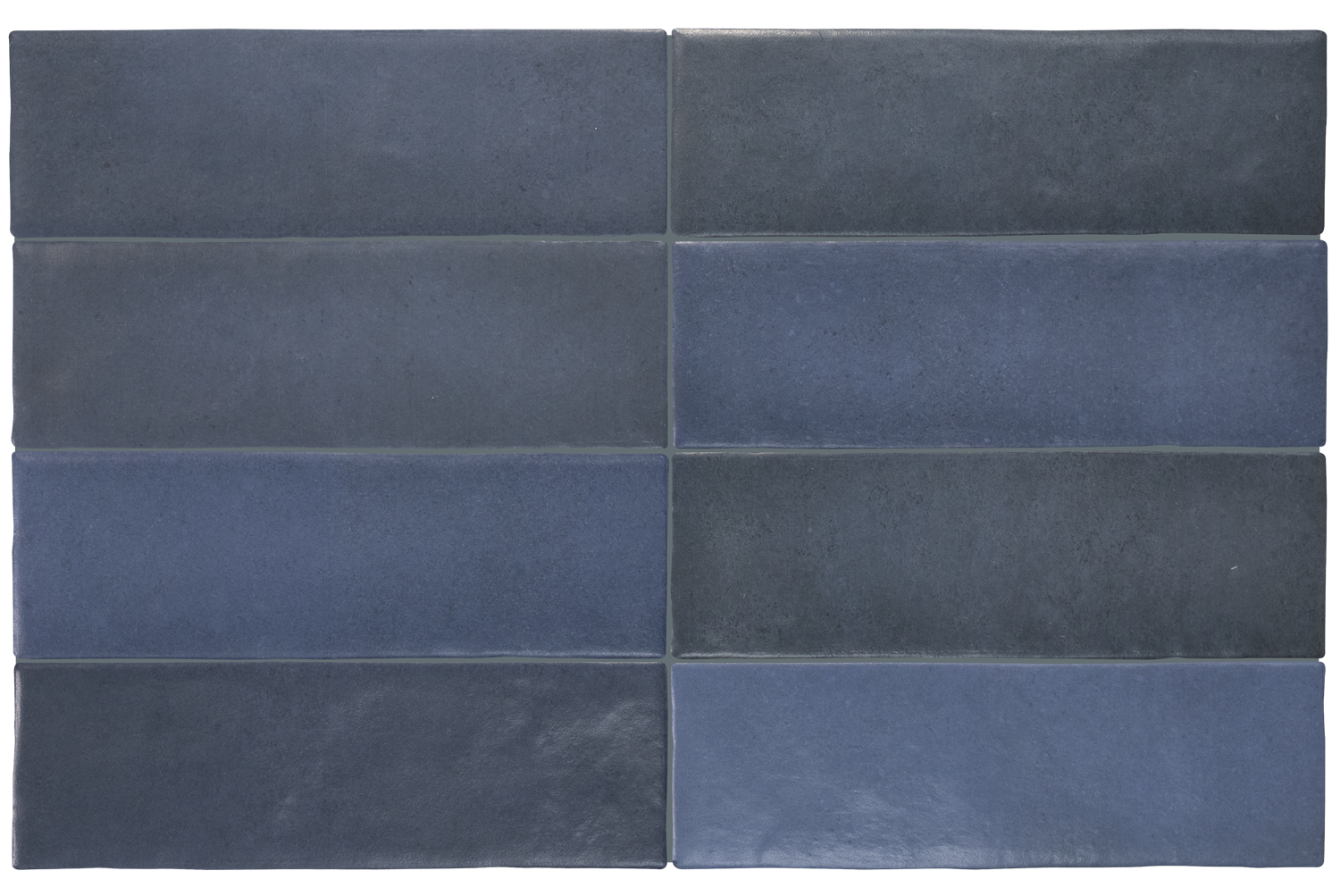 Керамическая плитка Equipe арт Magma, sea blue, 200х65 фото 3