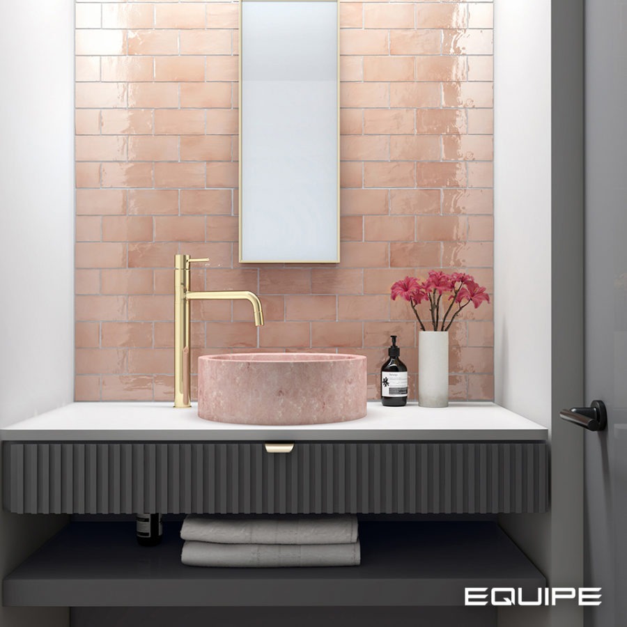 Керамическая плитка Equipe арт Manacor, blush pink, 150х75 фото 2