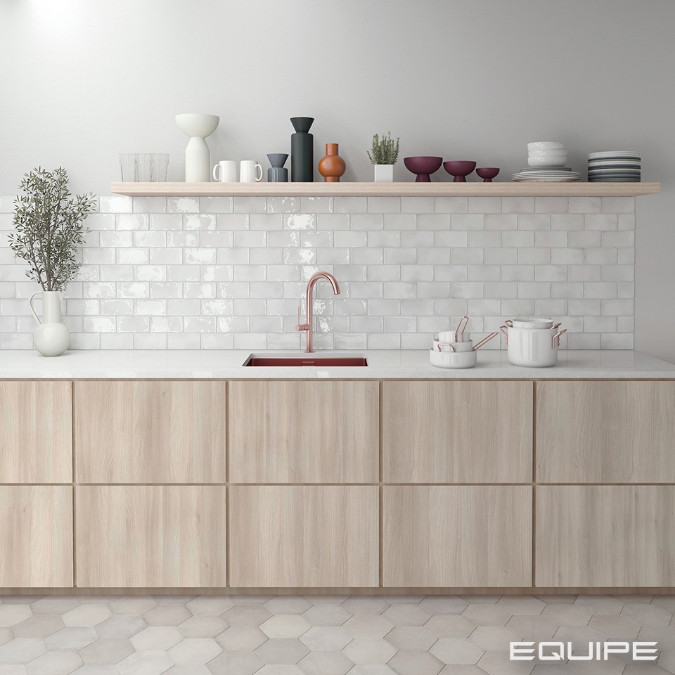 Керамическая плитка Equipe арт Manacor, white, 150х75 фото 4