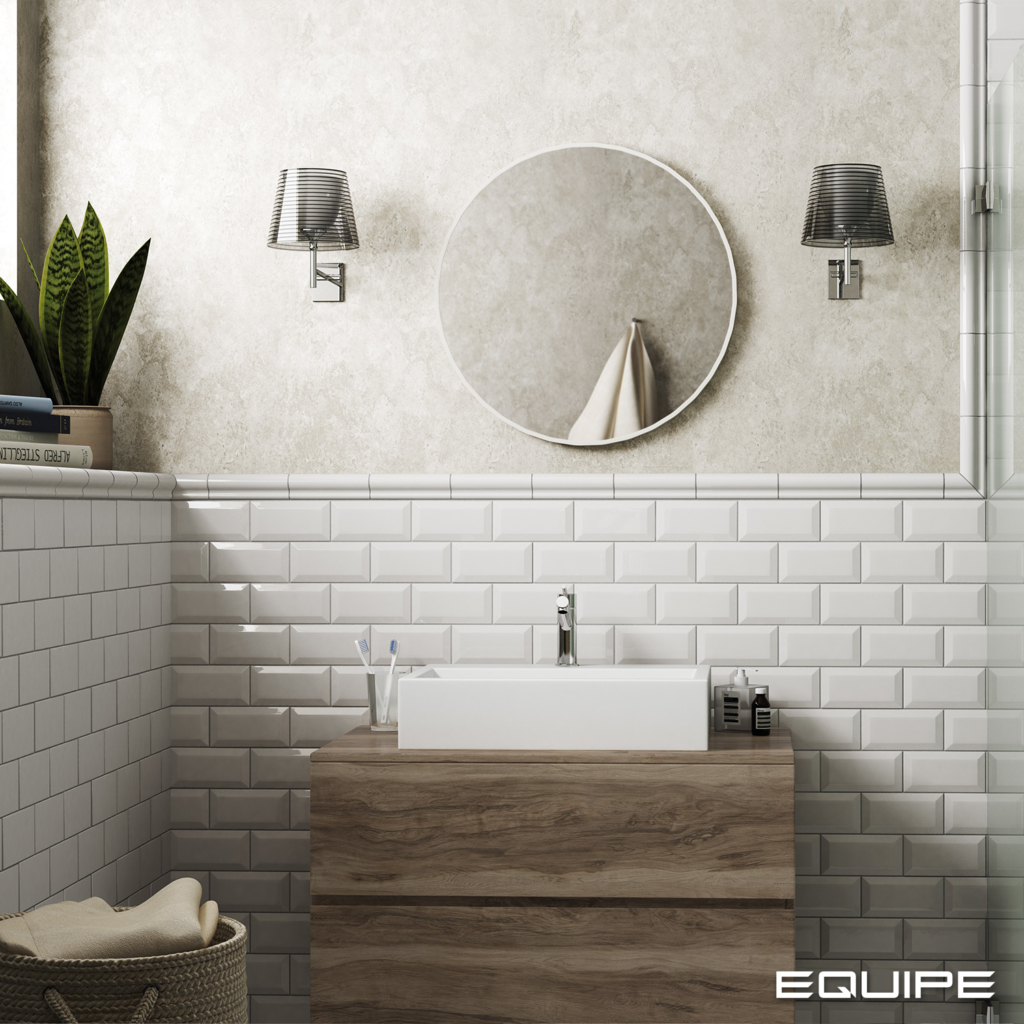 Керамогранит Equipe арт Metro, white, 150x75 фото 2