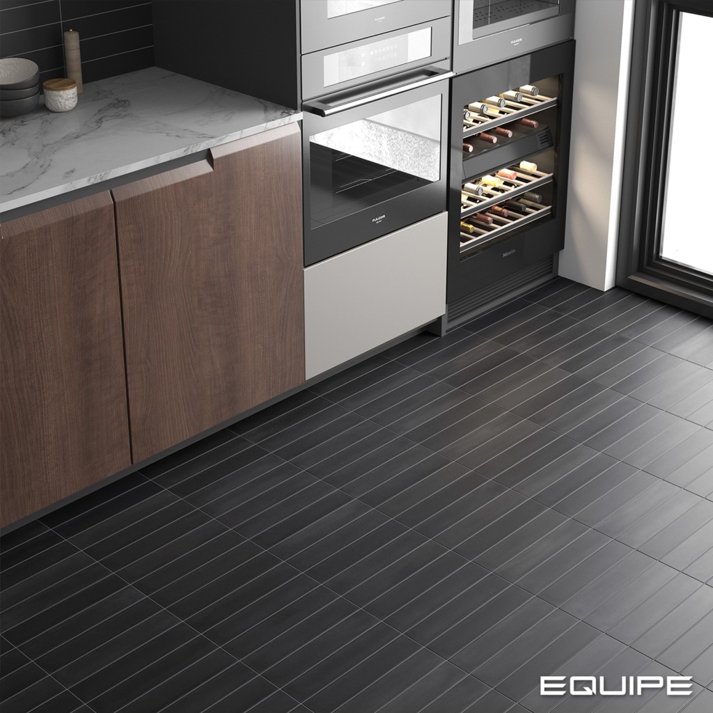 Керамогранит Equipe арт Wadi, noir, 300x60 фото 3