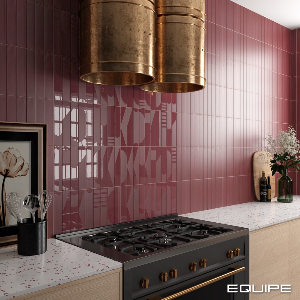 Керамогранит Equipe арт Wadi Decor, garnet, 300x60 фото 3