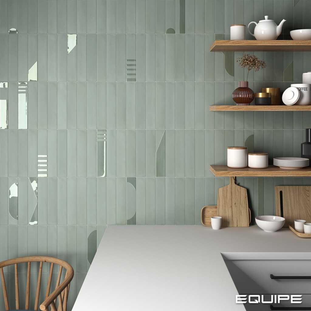 Керамогранит Equipe арт Wadi Decor, mint, 300x60 фото 2