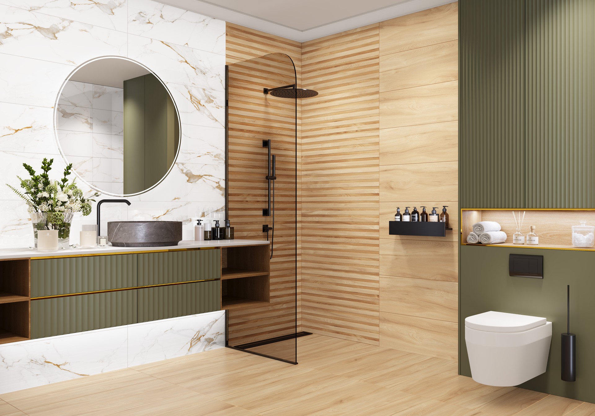 Керамическая плитка Delacora арт Вудстайл, желтый, 900x300 фото 2