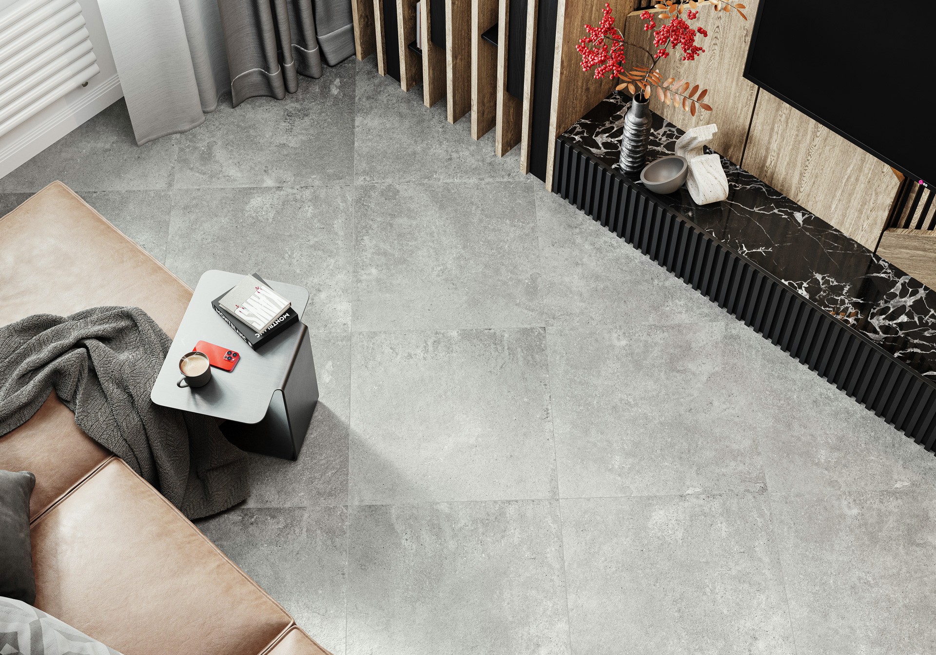 Керамогранит New Trend арт Вальтер, серый, 600x600 фото 2
