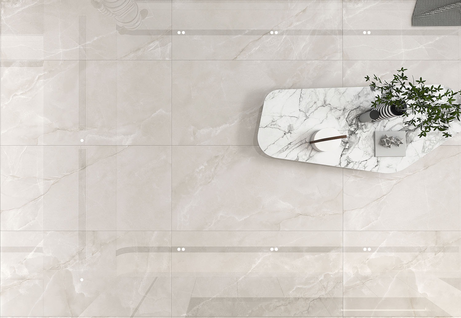 Керамогранит Global Tile арт Бриз, бежевый, 1200х600 фото 4
