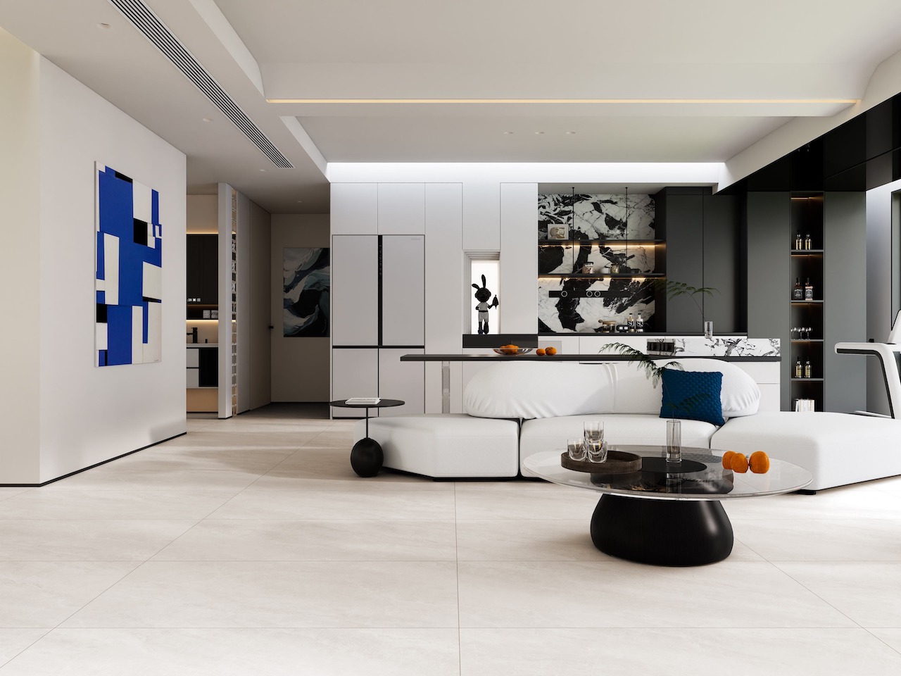 Керамогранит Global Tile арт Вуаль, светло-серый, 1200х600 фото 2