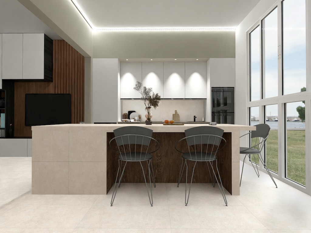 Керамогранит Global Tile арт Известняк, светло-бежевый, 800x400 фото 2