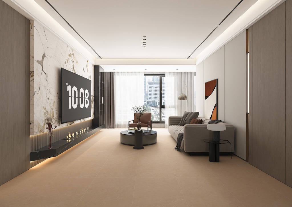 Керамогранит Global Tile арт Кашемир, бежевый, 1200х600 фото 6