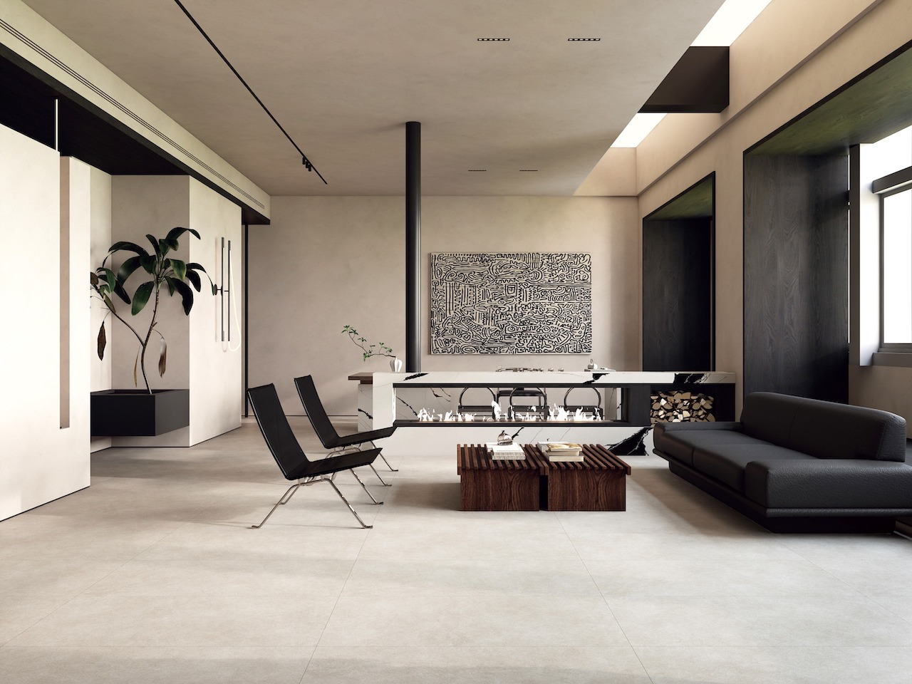 Керамогранит Global Tile арт Магнолия, бежевый, 1200х600 фото 2