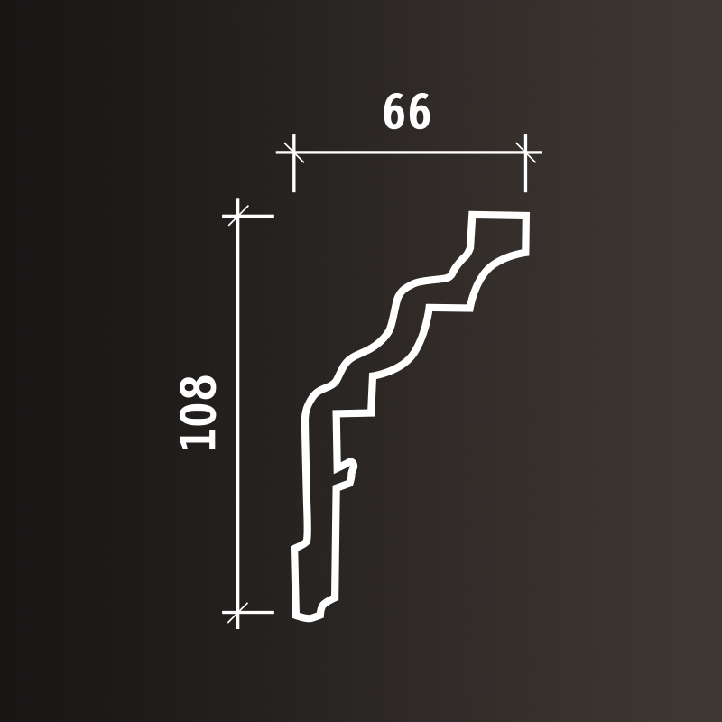Потолочные карнизы Европласт арт 1.50.253 гибкий фото 2
