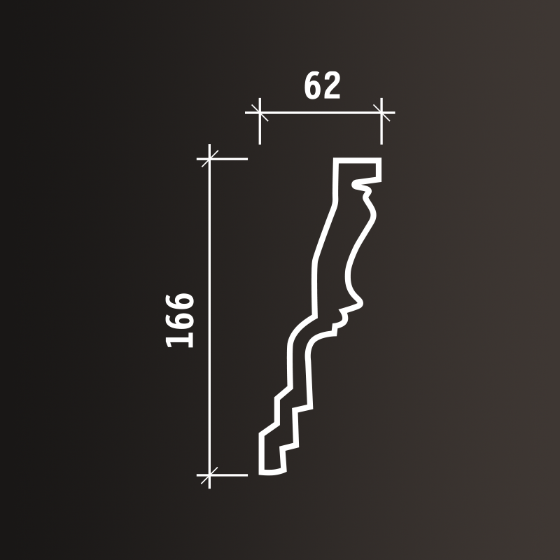 Потолочные карнизы Европласт арт 1.50.136 гибкий фото 3