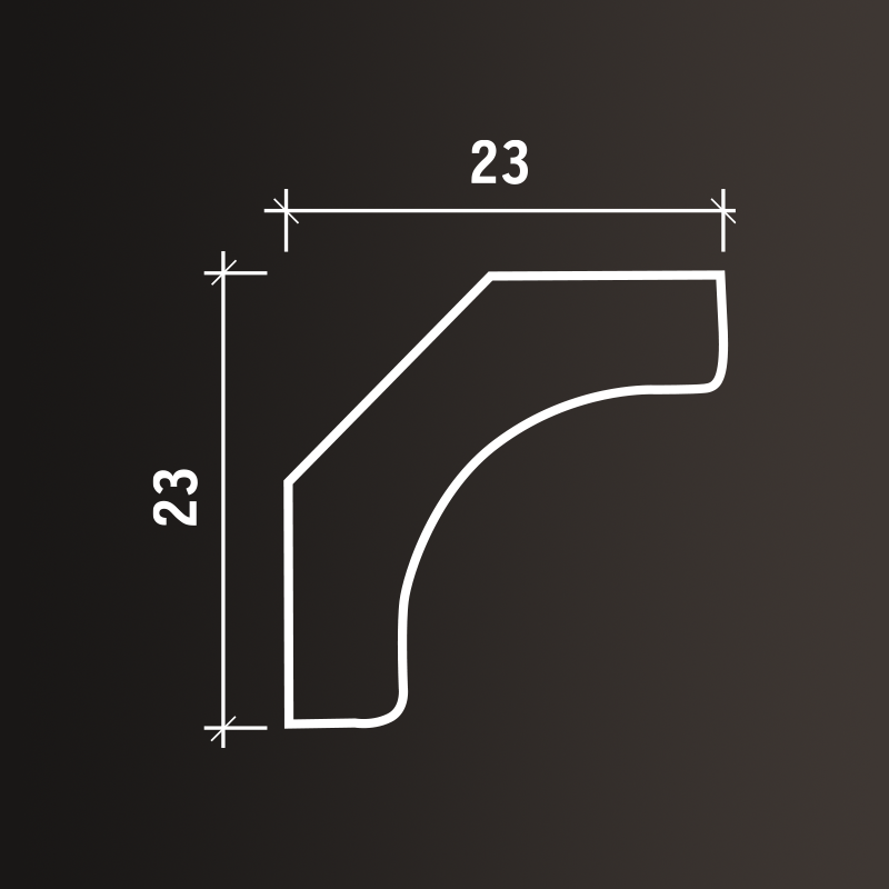Потолочные карнизы Европласт арт 1.50.154 гибкий фото 3